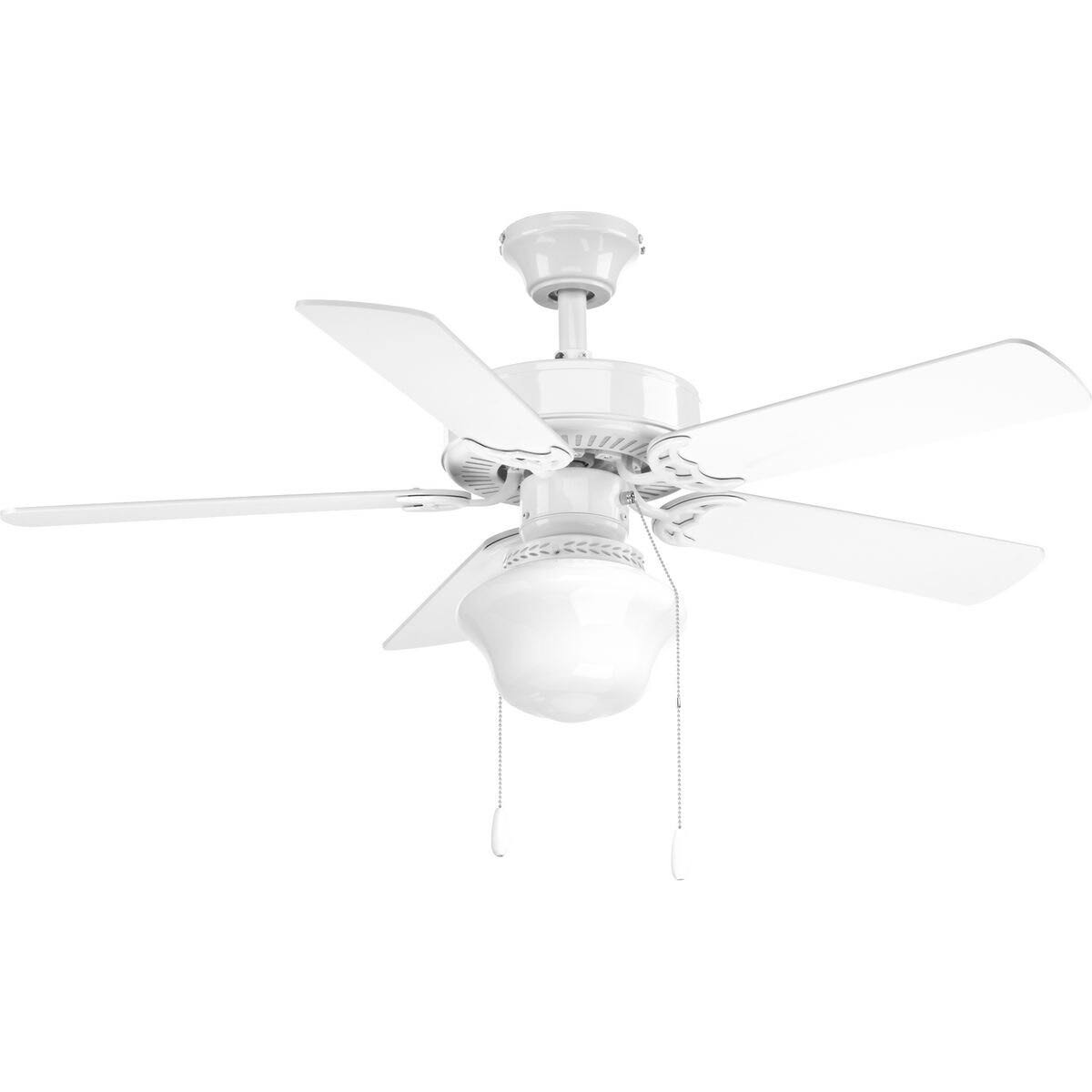 Progress Lighting P2500-30 AirPro White 42x22 Ceiling Fan