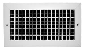 ProSelect 10 x 10 in. Commercial Adjustable Face Register in White 1-Way