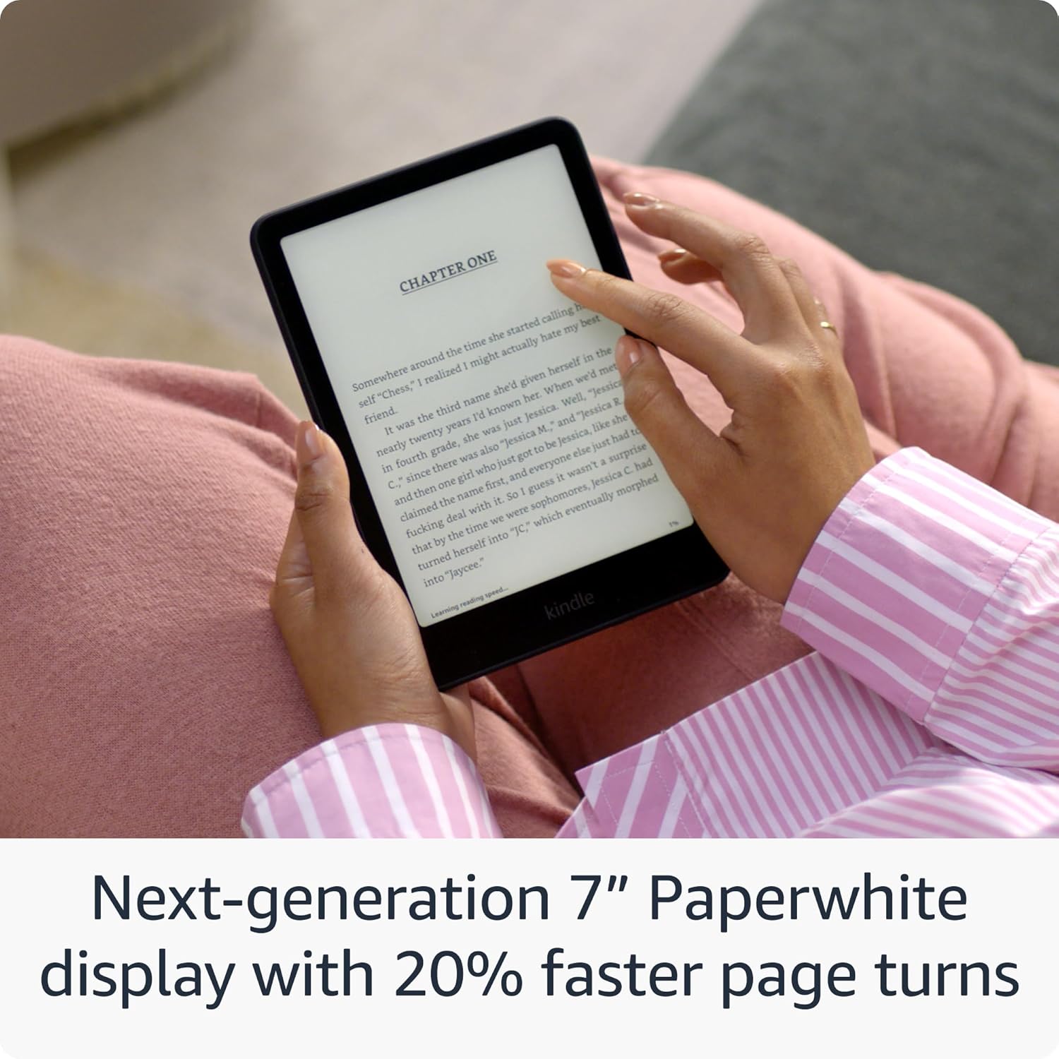 Amazon Kindle Paperwhite 16GB (newest model) – Our fastest Kindle ever, with new 7