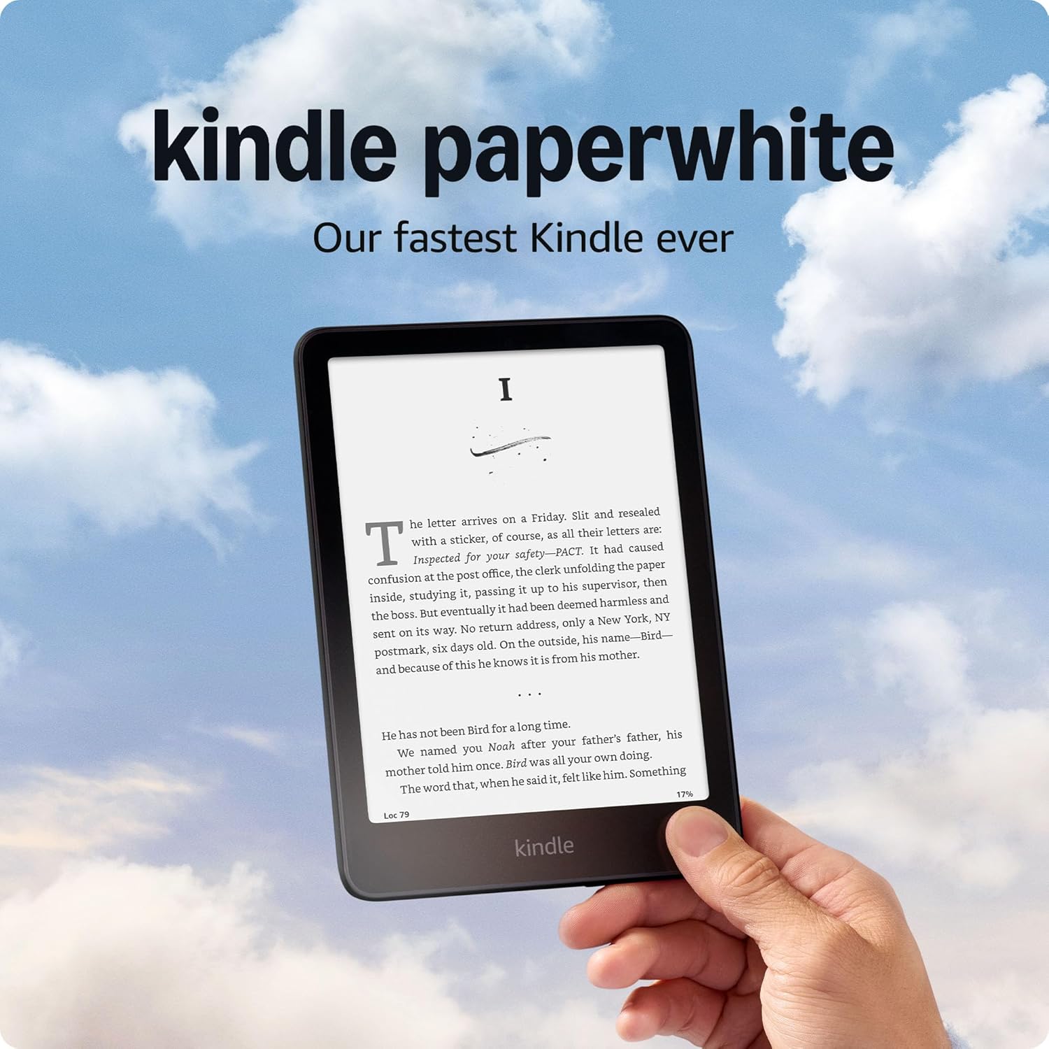 Amazon Kindle Paperwhite 16GB (newest model) – Our fastest Kindle ever, with new 7